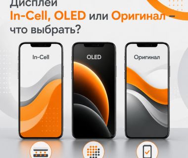In-Cell, OLED или Оригинал - что выбрать?